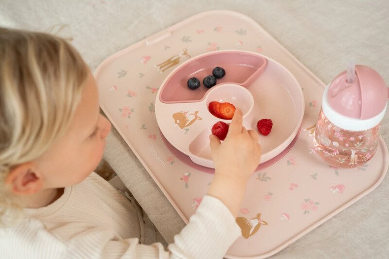 Little Dutch Hrnek s brčkem 300 ml 9m+ Fairy Garden