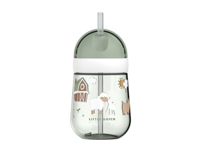 Little Dutch Hrnek s brčkem 9m+ Farma 300 ml 1 kus