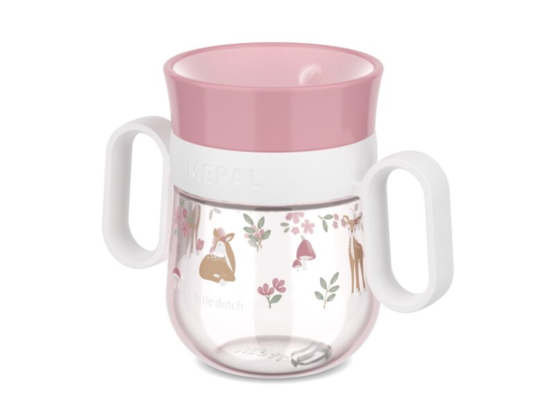 Little Dutch Hrnek trénovací 360° 200 ml 6m+ Fairy Garden Little Dutch Hrnek trénovací 360° 200 ml 6m+ Fairy Garden