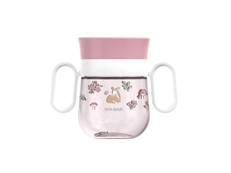 Little Dutch Hrnek trénovací 360° 200 ml 6m+ Fairy Garden Little Dutch Hrnek trénovací 360° 200 ml 6m+ Fairy Garden