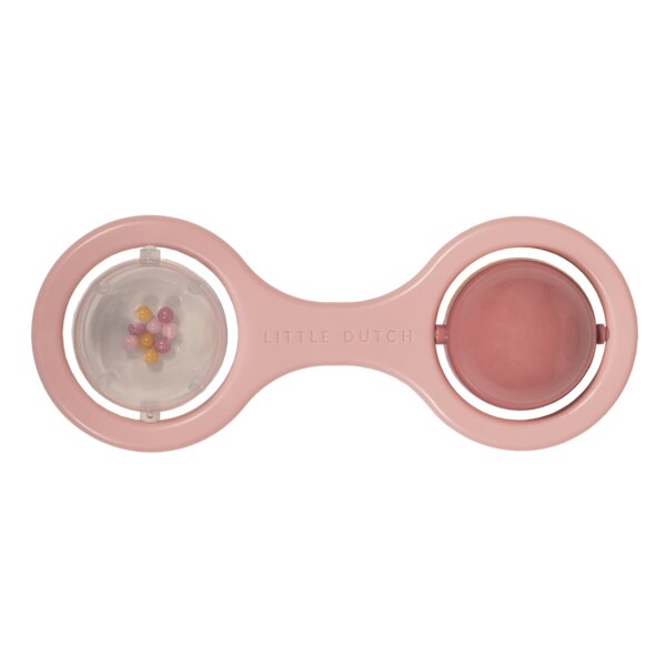 Little Dutch Chrastítko s kuličkami Pink