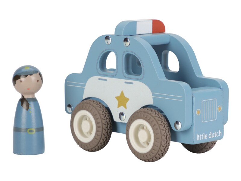 Little Dutch Policejní auto dřevěné