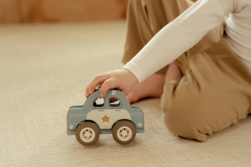 Little Dutch Policejní auto dřevěné