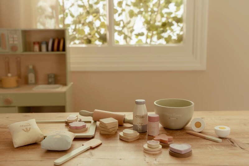 Little Dutch Sada na pečení dřevěná