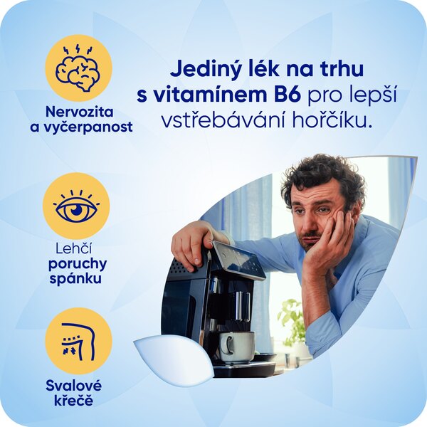 Magne B6 470 mg/5 mg 180 obalených tablet