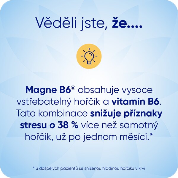 Magne B6 470 mg/5 mg 180 obalených tablet