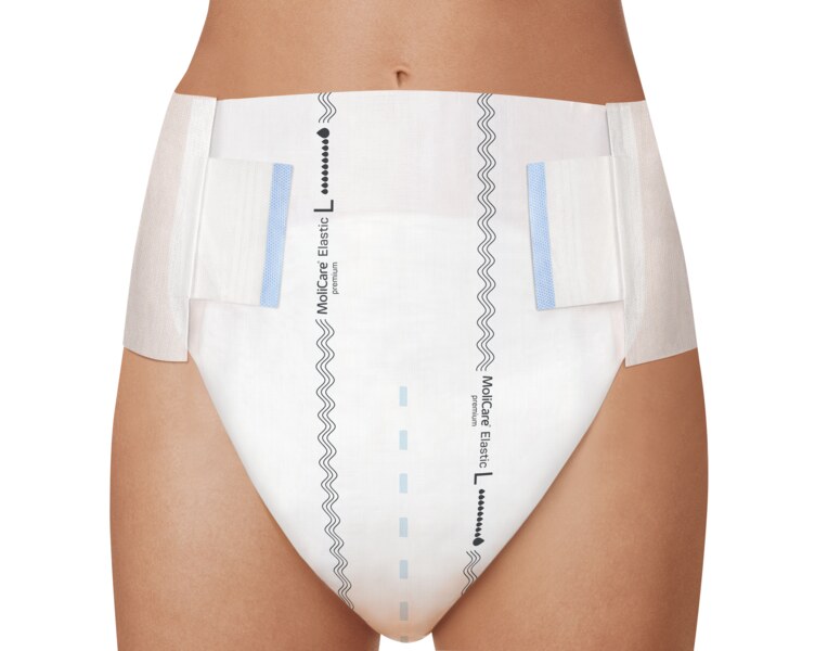 MoliCare Elastic Inkontinenční kalhotky zalepovací 10 kapek vel.L 14 ks