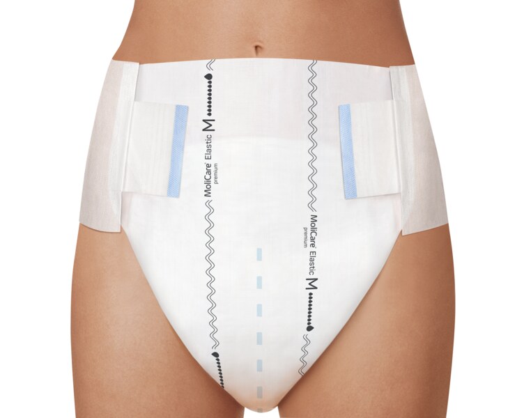 Molicare Elastic Inkontinenční kalhotky zalepovací 10 kapek vel.M 14 ks