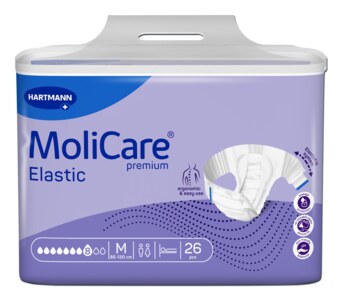 Molicare Elastic Inkontinenční kalhotky zalepovací 8 kapek vel.M 26 ks Molicare Elastic Inkontinenční kalhotky zalepovací 8 kapek vel.M 26 ks