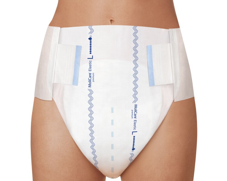 Molicare Elastic Inkontinenční kalhotky zalepovací 9 kapek vel.L 24 ks
