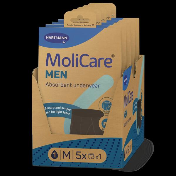 Molicare Men Absorpční spodní prádlo vel.M 1 kus Molicare Men Absorpční spodní prádlo vel.M 1 kus