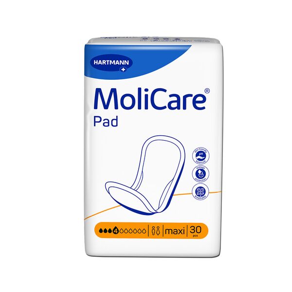 MoliCare Pad Inkontinenční vložky 4 kapky Maxi 30 ks