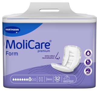 MoliCare Premium Form Inkontinenční vložná plena 8 kapek 32 ks