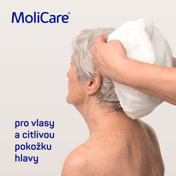 Molicare Skin Čepice na mytí vlasů bez oplachu 1 ks