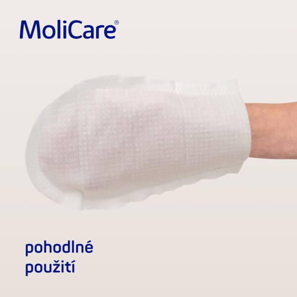 Molicare Skin Napuštěné mycí žínky 8 ks