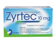Zyrtec 10 mg 20 potahovaných tablet Zyrtec 10 mg 20 potahovaných tablet