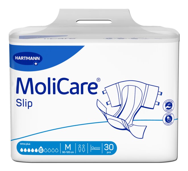 Molicare Slip Inkontinenční kalhotky zalepovací 6 kapek vel.M 30 ks