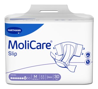 Molicare Slip Inkontinenční kalhotky zalepovací 8 kapek vel.M 30 ks