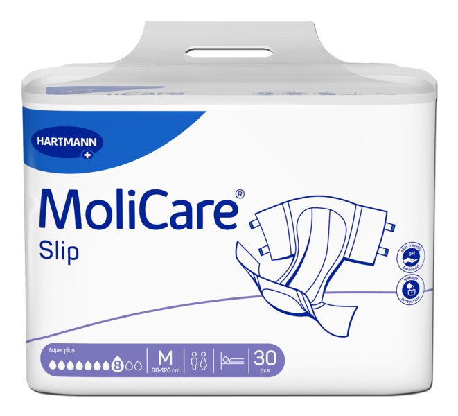 Molicare Slip Inkontinenční kalhotky zalepovací 8 kapek vel.M 30 ks