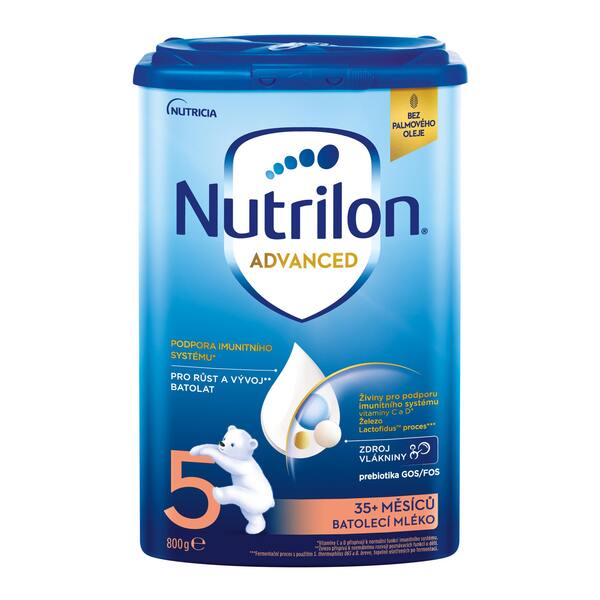 Nutrilon Advanced 5 batolecí mléko 35+ měsíců 800 g
