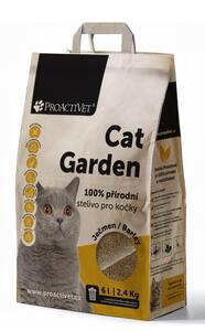 Proactivet Cat Garden 100% přírodní stelivo pro kočky ječmen 2,4 kg