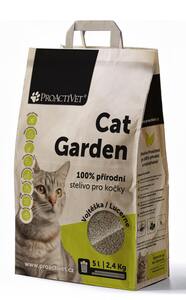Proactivet Cat Garden 100% přírodní stelivo pro kočky vojtěška 2,4 kg