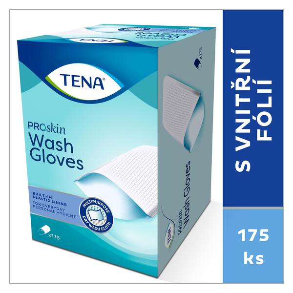Tena Wash Glove Mycí žínka 175 ks