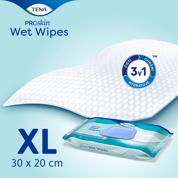 Tena Wet Wipes vlhčené ubrousky 48 ks