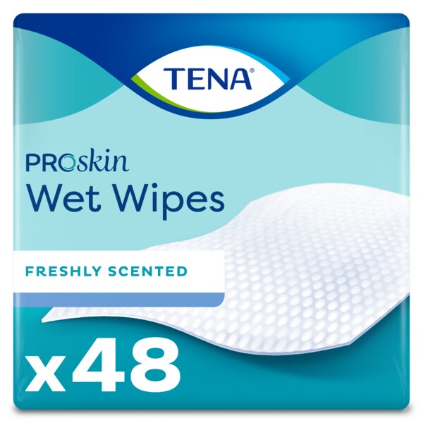 Tena Wet Wipes vlhčené ubrousky 48 ks