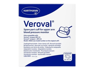Veroval Adaptabilní manžeta universal 22-42 cm 1 ks Veroval Adaptabilní manžeta universal 22-42 cm 1 ks