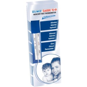 Teploměr lékařský bezrtuťový Celimed TC01 Classic 1 kus