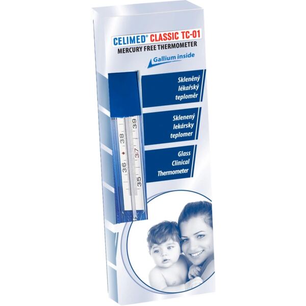 Teploměr lékařský bezrtuťový Celimed TC01 Classic 1 kus