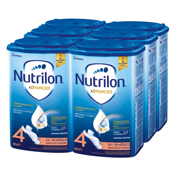 Nutrilon Advanced 4 batolecí mléko 24- 35 měsíců 6x800 g