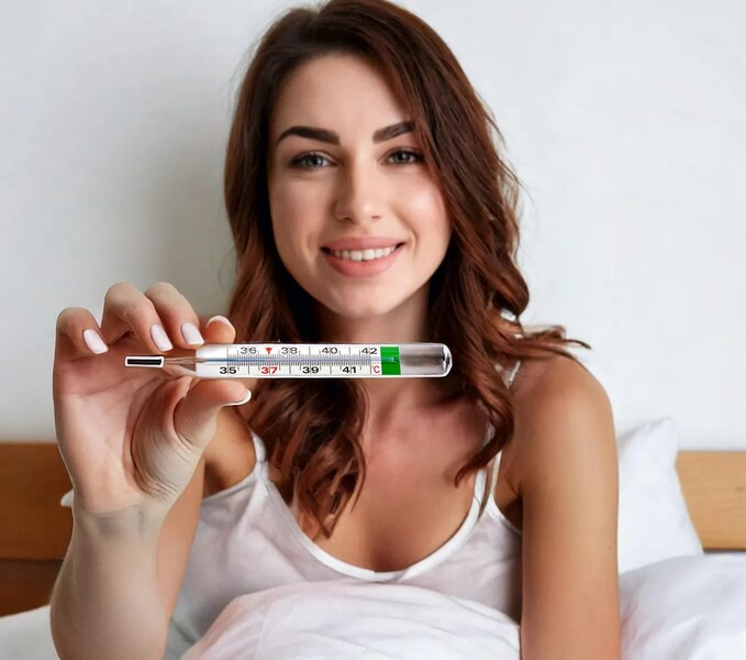 Teploměr lékařský Evolu Classic bezrtuťový se sklepávadlem 1 kus