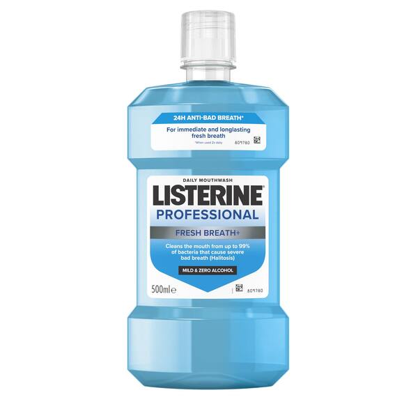 Listerine Proffesional Fresh Breath+ ústní voda 500 ml
