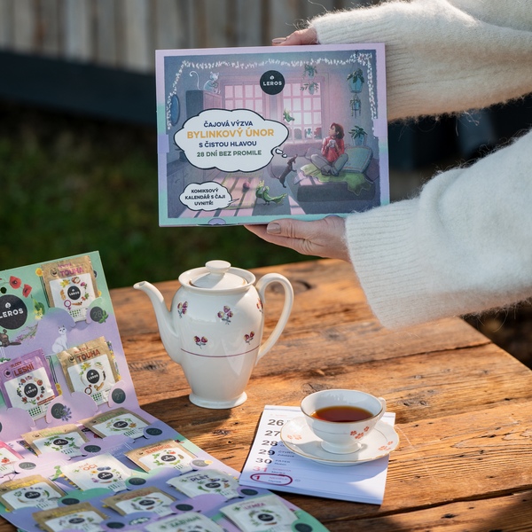 Leros Bylinkový únor s čistou hlavou 28 ks