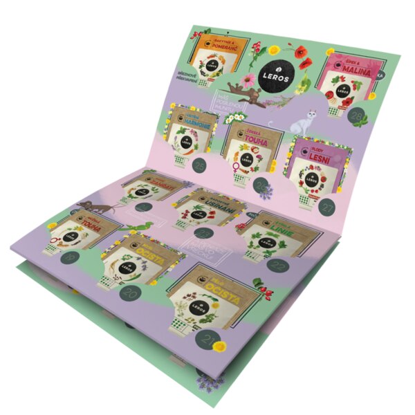 Leros Bylinkový únor s čistou hlavou 28 ks