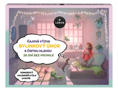 Leros Bylinkový únor s čistou hlavou 28 ks