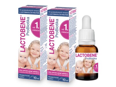 Lactobene Probiotika probiotické kapky 10 ml 1+1 ZDARMA