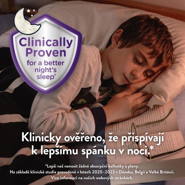 DryNites Natahovací kalhotky na noc pro chlapce JUMBO box 13+ let / 48-60 kg /  3x11 ks