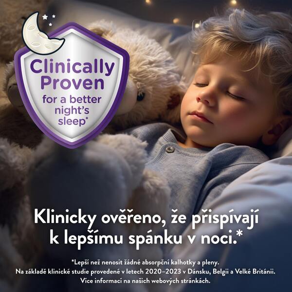 DryNites Natahovací kalhotky na noc pro chlapce JUMBO box 3-4 roky / 12-21 kg /  4x16 ks