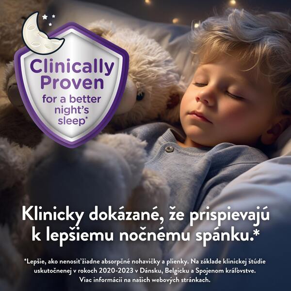 DryNites Natahovací kalhotky na noc pro chlapce MEGA pack 4-7 let / 17-30 kg / 26 ks