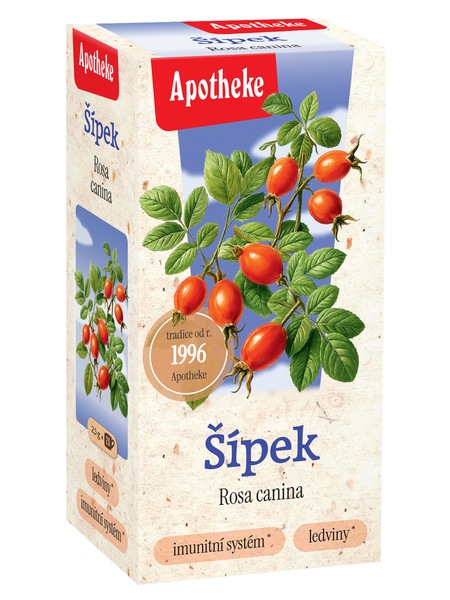 Apotheke Šípkový čaj nálevové sáčky 20x2,5 g Apotheke Šípkový čaj nálevové sáčky 20x2,5 g