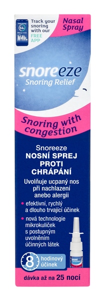 Snoreeze Nosní sprej proti chrápání 10 ml
