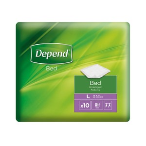 Depend Bed Inkontinenční podložky vel.L 60x90 cm 10 ks