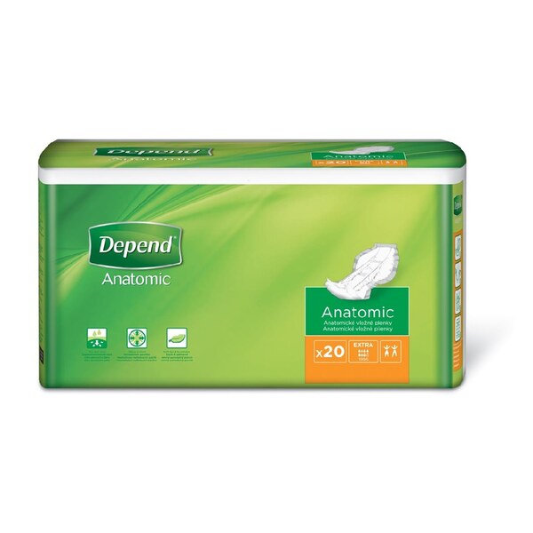 Depend Extra Vložné pleny 20 ks