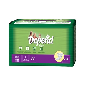 Depend Flex Super Plus Inkontinenční kalhotky vel.L 14 ks