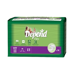 Depend Flex Super Plus Inkontinenční kalhotky vel.M 14 ks