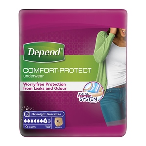 Depend Normal Inkontinenční kalhotky pro ženy vel.XL 9 ks