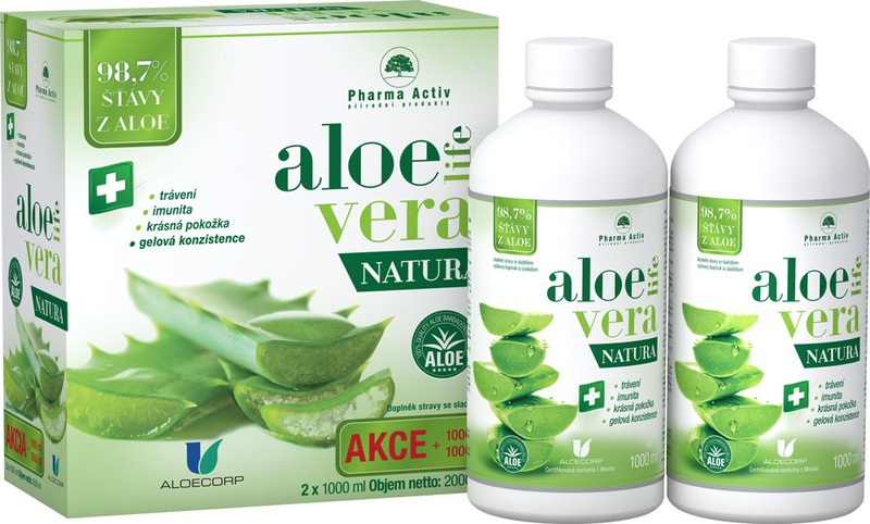 Pharma Activ AloeVeraLife Natura 1000 ml + 1000 ml
